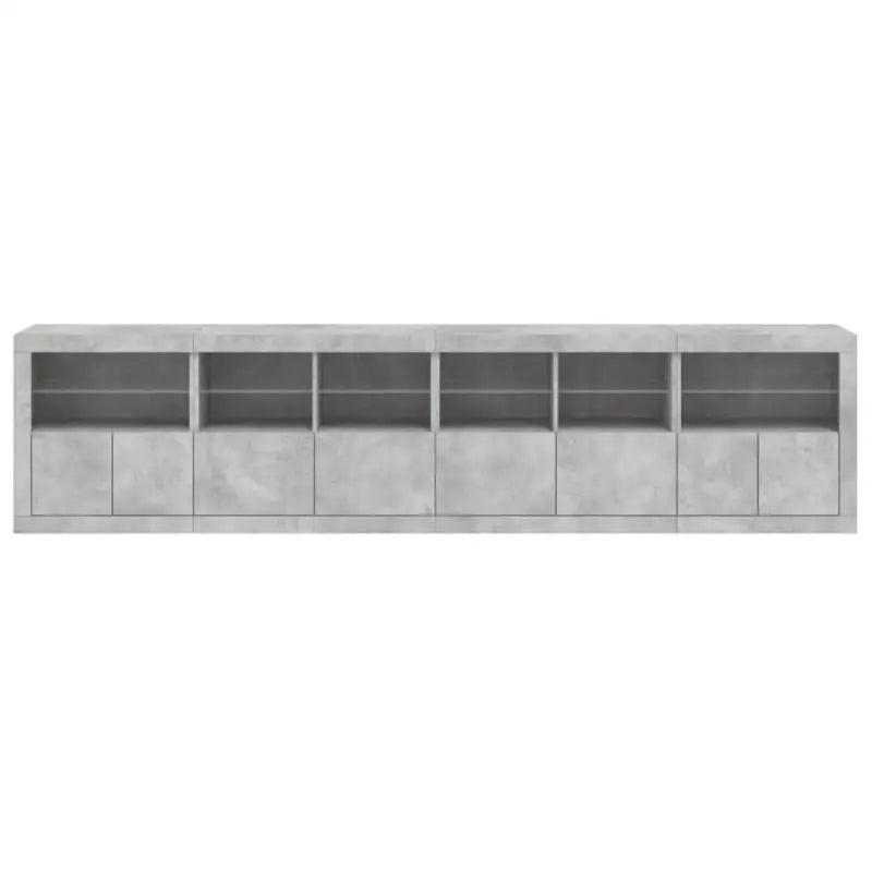 Modern dressoir met rgb led-verlichting en duurzaam bewerkt hout - Dressoirs & buffetkasten