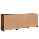 Modern dressoir met rgb led-verlichting en duurzaam bewerkt hout - Dressoirs & buffetkasten