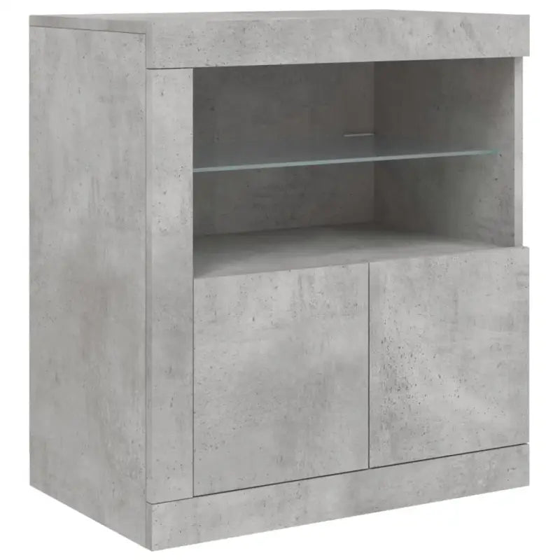 Modern dressoir met rgb led-verlichting en duurzaam bewerkt hout - Dressoirs & buffetkasten
