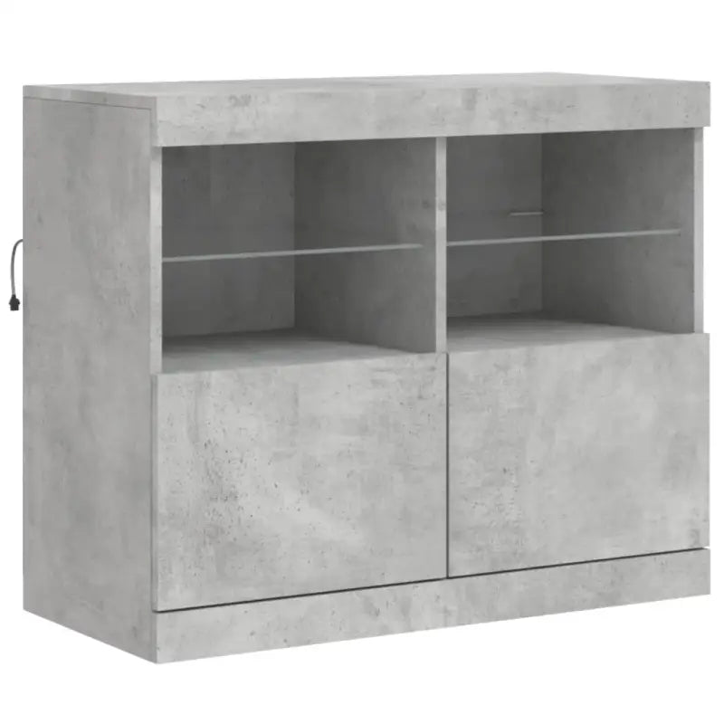 Modern dressoir met rgb led-verlichting en duurzaam bewerkt hout - Dressoirs & buffetkasten