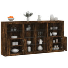 Modern dressoir met rgb led-verlichting en duurzaam bewerkt hout - Dressoirs & buffetkasten