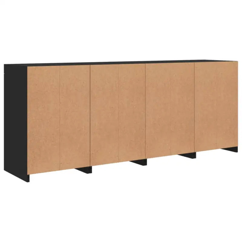 Modern dressoir met rgb led-verlichting en duurzame bewerkte houtoppervlakte - Dressoirs & buffetkasten
