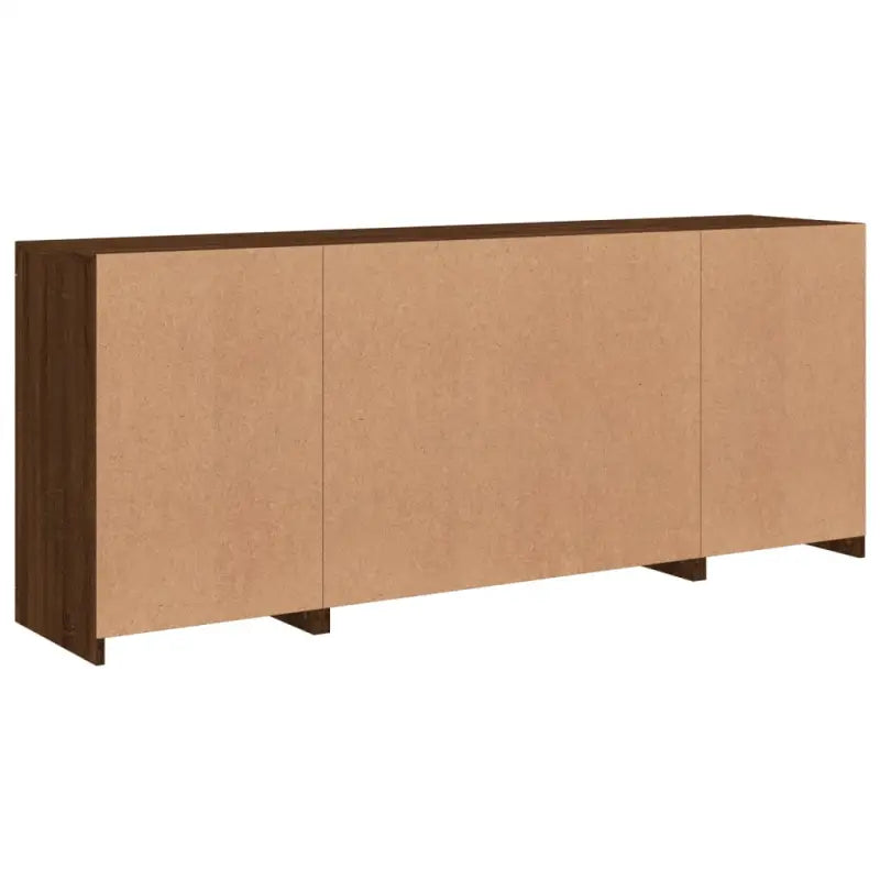 Modern dressoir met rgb led-verlichting en duurzame bewerkte hout afwerking - Dressoirs & buffetkasten