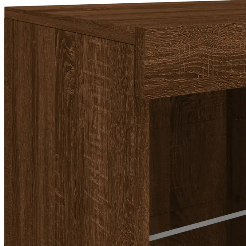 Modern dressoir met rgb led-verlichting en duurzame bewerkte hout afwerking - Dressoirs & buffetkasten