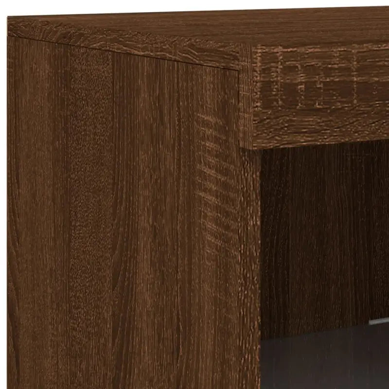 Modern dressoir met RGB LED-verlichting en duurzame houten afwerking - Dressoirs & buffetkasten