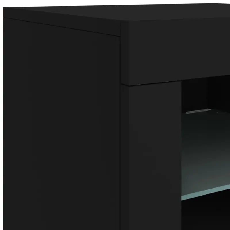 Modern dressoir met rgb led-verlichting en hoogwaardig bewerkt hout - Dressoirs & buffetkasten