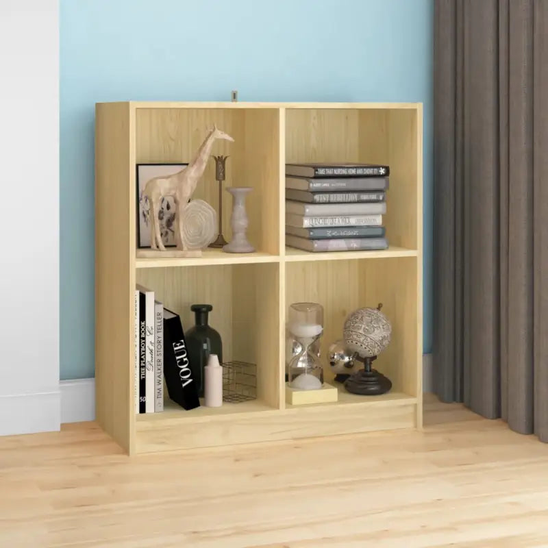 Modern dressoir van massief grenenhout voor een duurzame woonstijl - Naturel / 1 - Dressoirs & buffetkasten