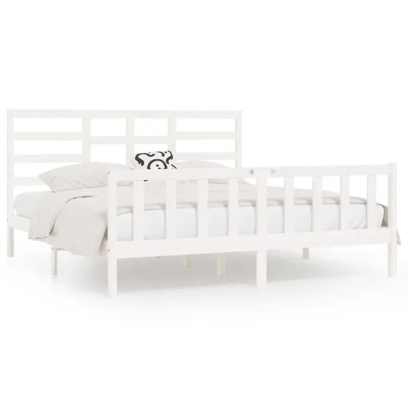 Modern houten bedframe van massief grenenhout met levering bevat - Bedden & bedframes