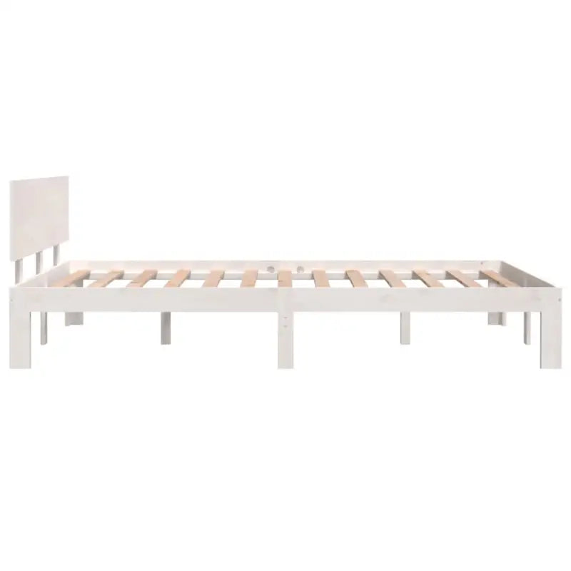 Modern houten bedframe van massief grenenhout met levering bevat - Bedden & bedframes