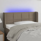 Modern LED Hoofdbord voor een stijlvol slaapkamerinterieur - Taupe / 83 x 16 x 78/88 cm / 1 - Hoofdborden en voetborden