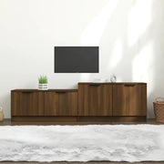 Modern tv-meubel met stevig blad van bewerkt hout - Tv-meubels