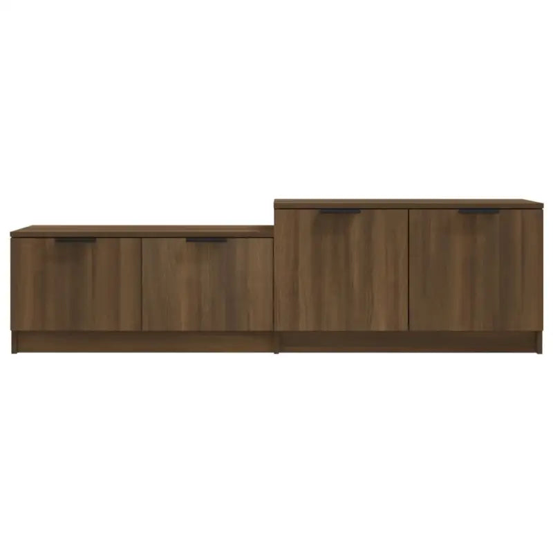 Modern tv-meubel met stevig blad van bewerkt hout - Tv-meubels