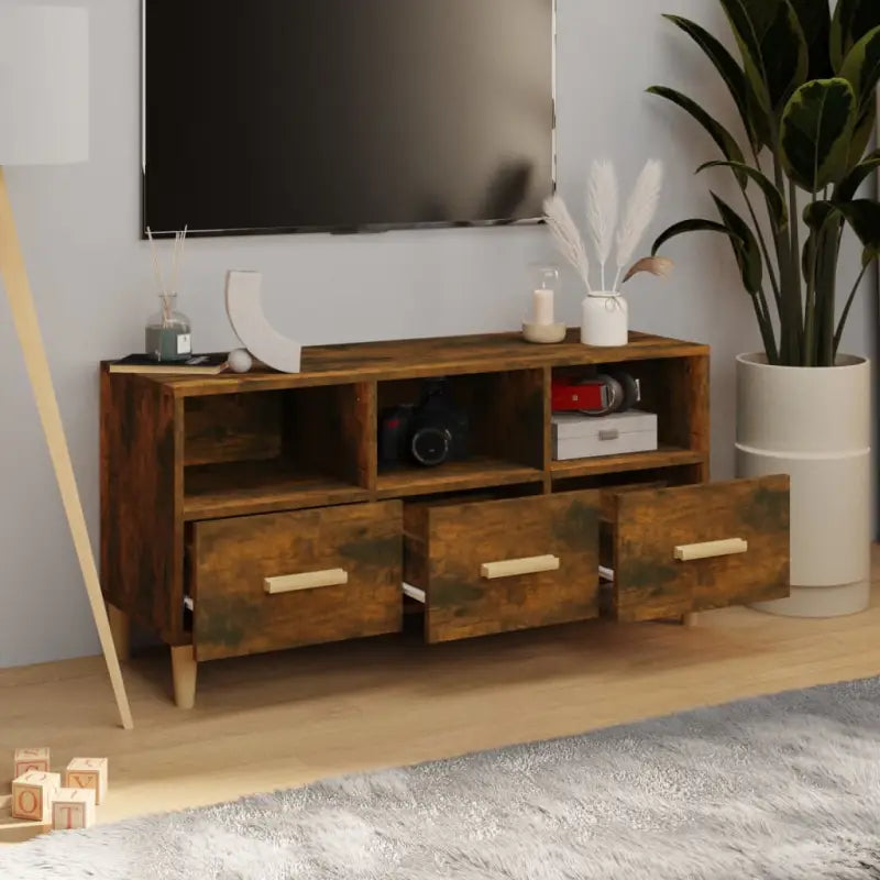 Modern tv-meubel van bewerkt hout met hoge kwaliteit en stabiliteit - Tv-meubels