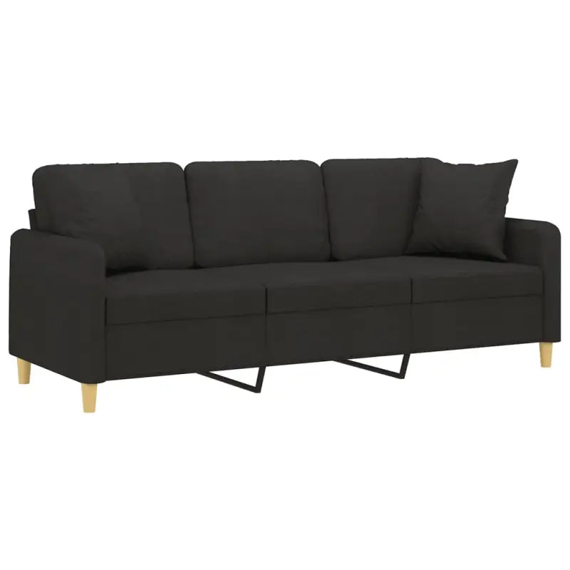 Moderne 3-zitsbank met comfortabele materiaal vulling en design - Banken
