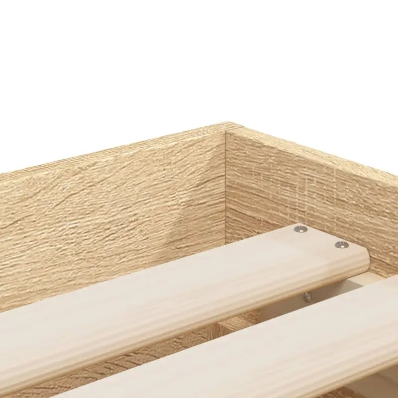 Moderne bedframe met lades van bewerkt hout voor een stijlvolle slaapkamer - Bedden & bedframes