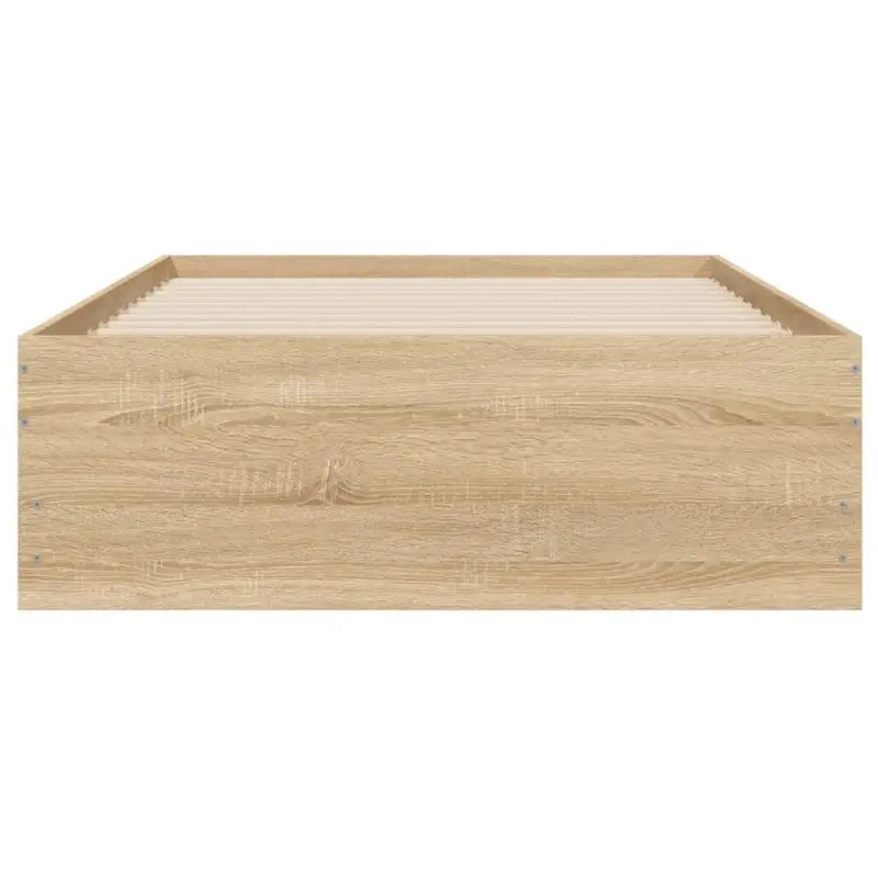 Moderne bedframe met lades van bewerkt hout voor een stijlvolle slaapkamer - Bedden & bedframes