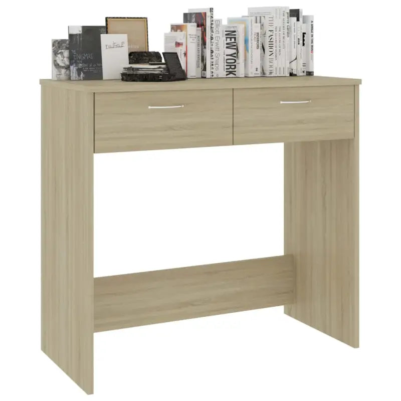 Moderne Bureau van bewerkt hout met eenvoudig schoon te maken oppervlak - Bureaus