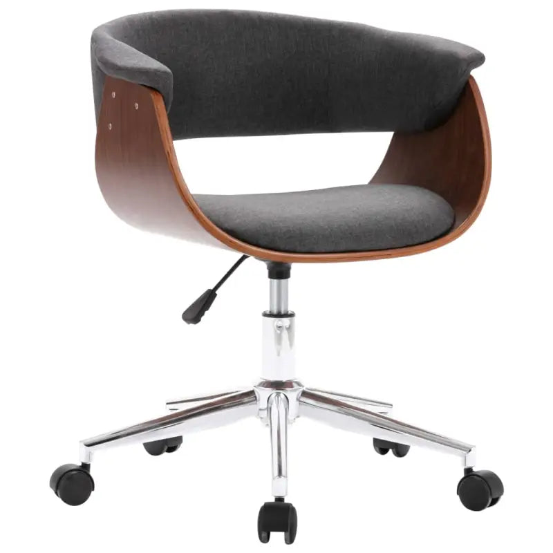 Moderne bureaustoel met gebogen hout en stijlvolle uitstraling - Bureaustoelen