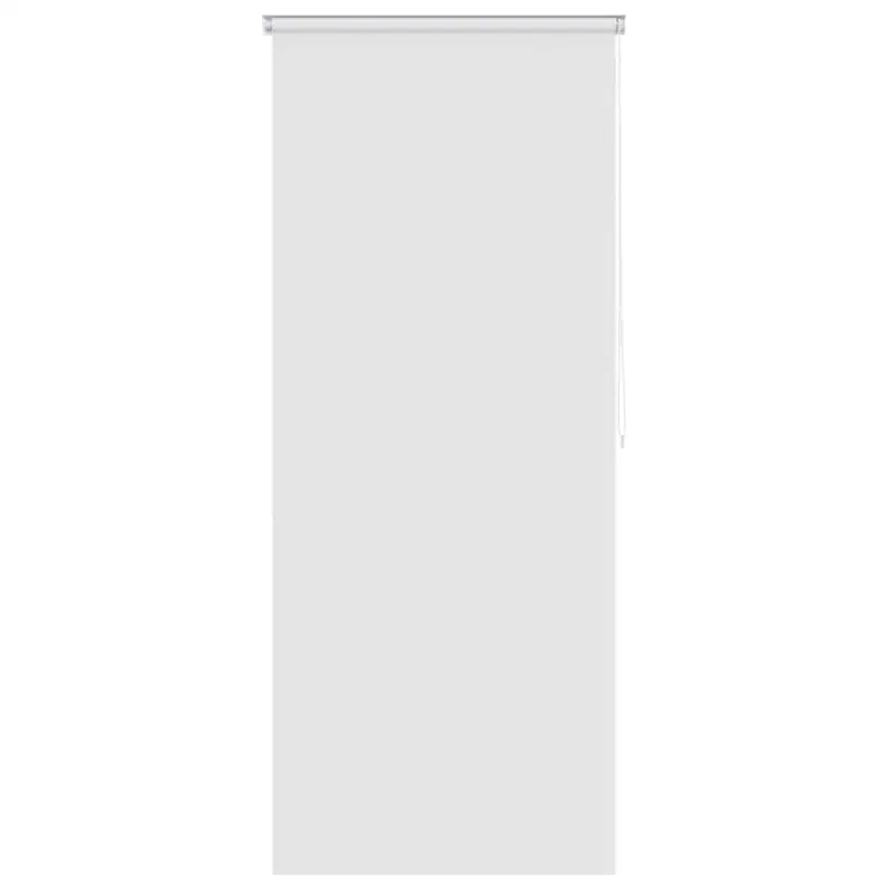 Moderne douchegordijn voor jonge kinderen en een strakke badkamerstijl - 80 x 240 cm / Effen wit - Douchegordijnen