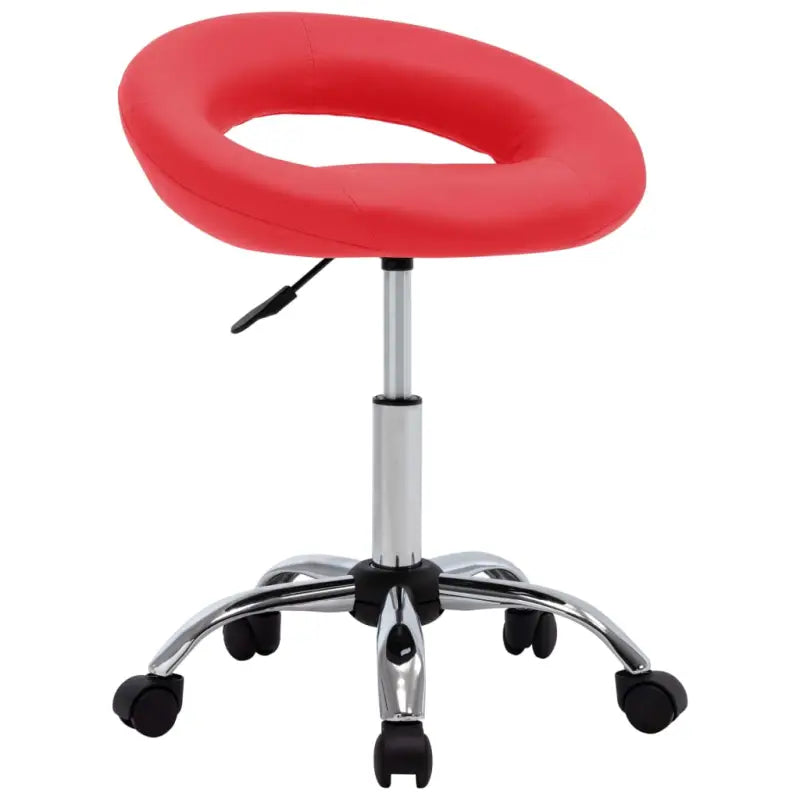 Moderne draaistoel met rugondersteuning voorcomfortabel werken - Rood / 1 - Bureaustoelen