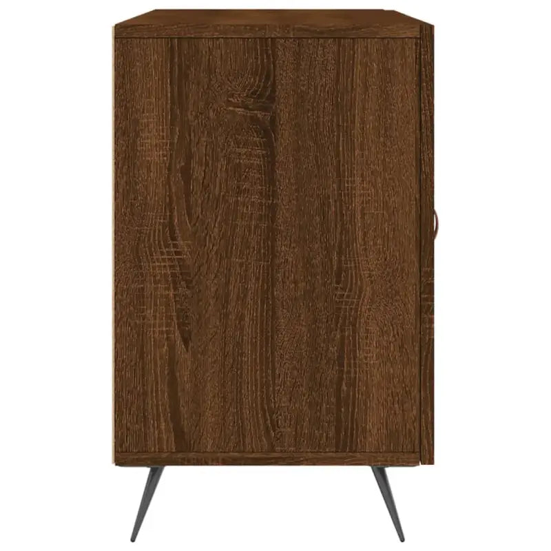 Moderne dressoir met bewerkt hout en metalen poten voor een tijdloze uitstraling - Dressoirs & buffetkasten