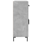 Moderne dressoir met bewerkt hout en metalen poten voor een tijdloze uitstraling - Dressoirs & buffetkasten
