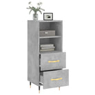 Moderne dressoir met bewerkt hout en metalen poten voor een tijdloze uitstraling - Dressoirs & buffetkasten