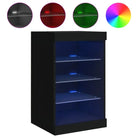 Moderne dressoir met LED-verlichting en duurzaam bewerkt hout - Dressoirs & buffetkasten