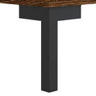 Moderne dressoir met metalen poten en bewerkt hout - Dressoirs & buffetkasten