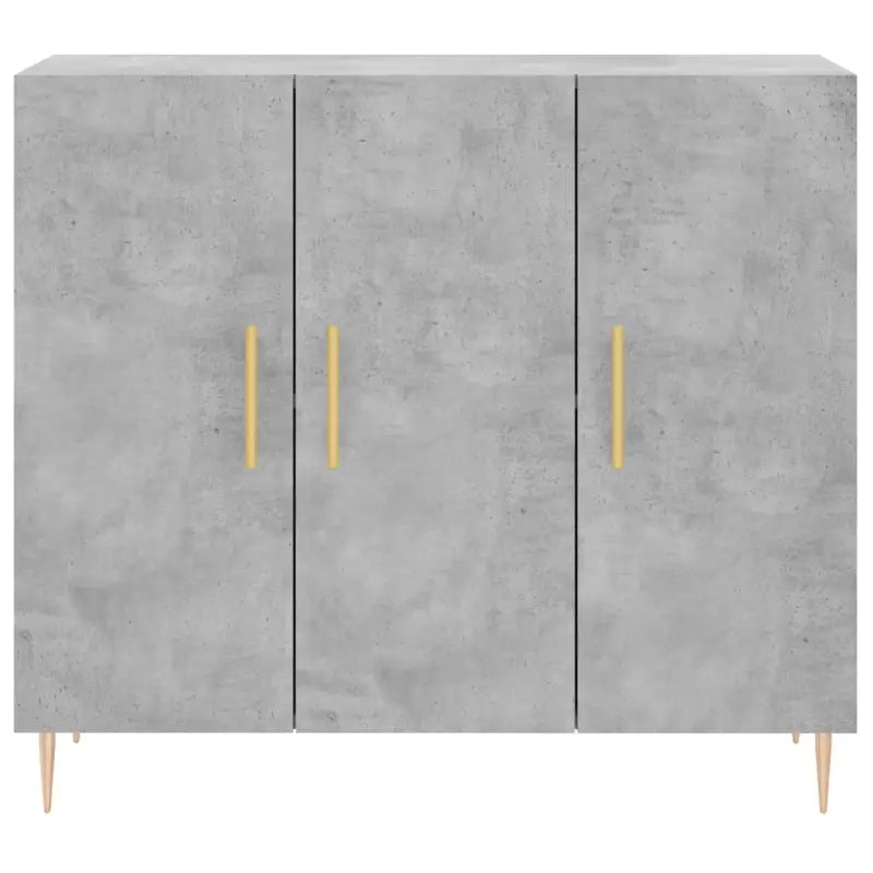 Moderne dressoir met metalen poten en bewerkt hout voor een tijdloze uitstraling - Dressoirs & buffetkasten