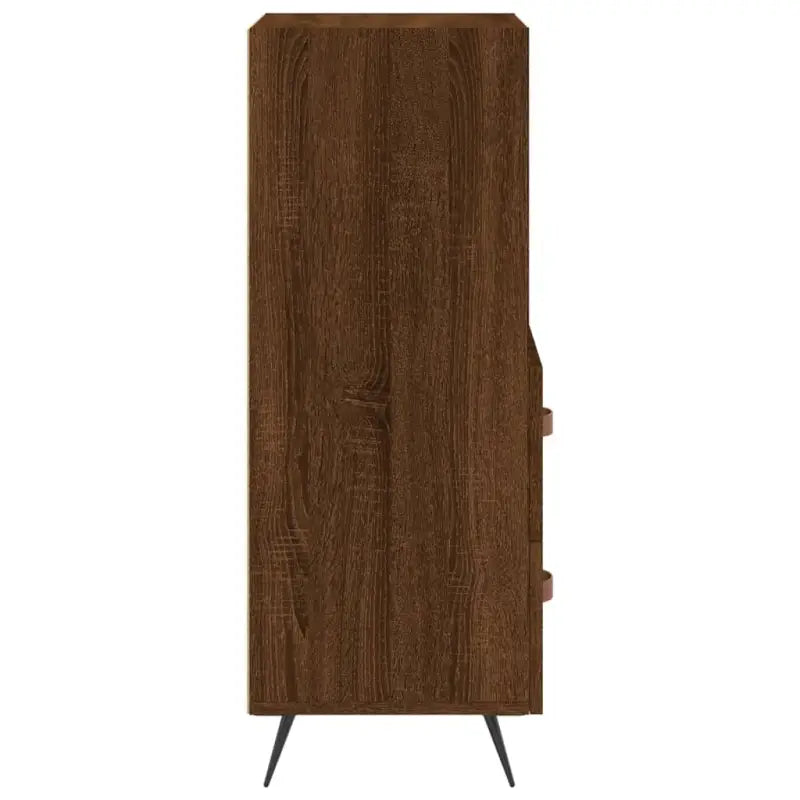 Moderne dressoir met metalen poten en bewerkt hout voor een tijdloze uitstraling - Dressoirs & buffetkasten