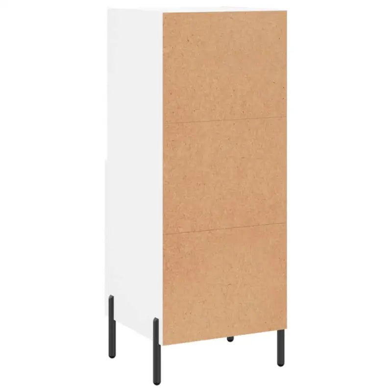 Moderne dressoir met metalen poten en bewerkt hout voor een tijdloze uitstraling - Dressoirs & buffetkasten