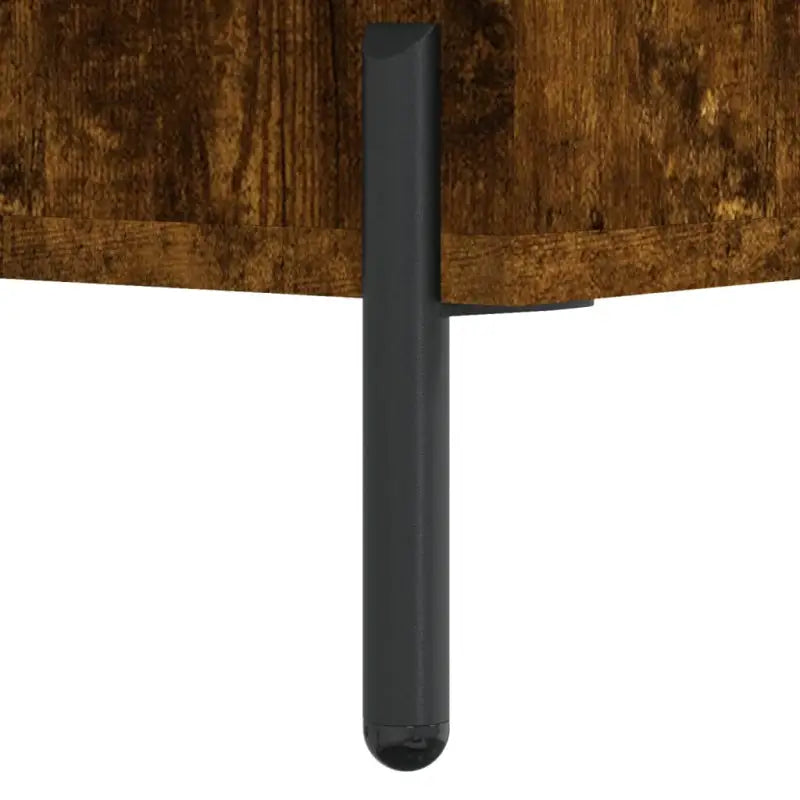 Moderne dressoir met metalen poten en gerookt eiken bewerkt hout - Dressoirs & buffetkasten