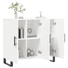 Moderne dressoir met metalen poten van bewerkt hout voor een tijdloze uitstraling - Dressoirs & buffetkasten