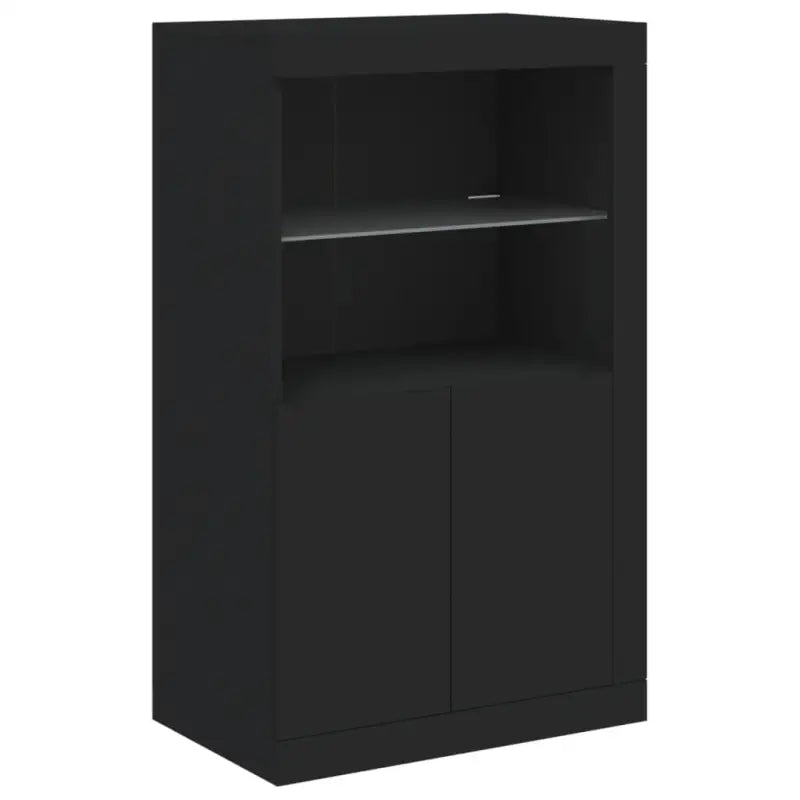 Moderne dressoir met rgb led-verlichting en duurzaam bewerkt hout - Dressoirs & buffetkasten