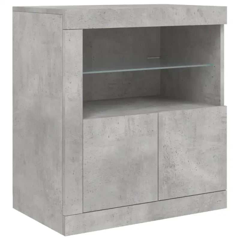 Moderne dressoir met rgb led-verlichting en duurzaam bewerkt hout - Dressoirs & buffetkasten