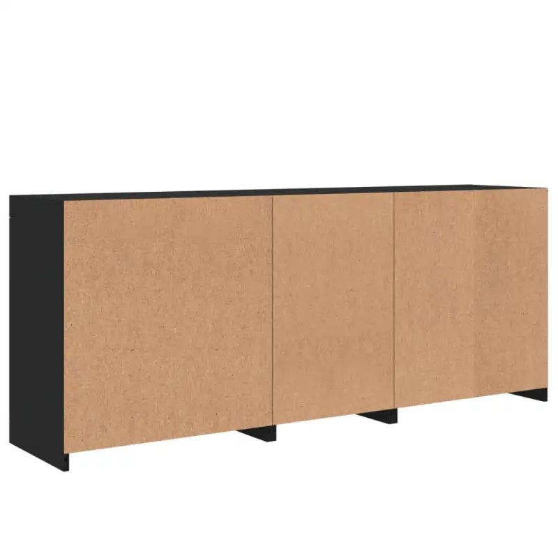 Moderne dressoir met RGB LED-verlichting en duurzaam bewerkt hout - Dressoirs & buffetkasten