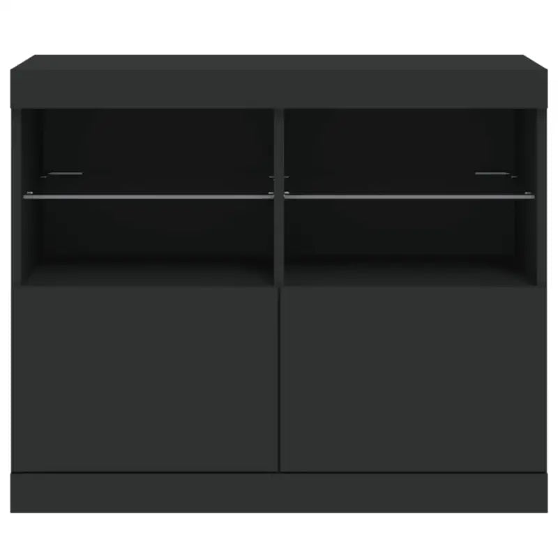 Moderne dressoir met rgb led-verlichting en duurzaam bewerkt hout - Dressoirs & buffetkasten