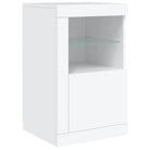 Moderne dressoir met rgb led-verlichting en duurzaam bewerkt hout - Dressoirs & buffetkasten