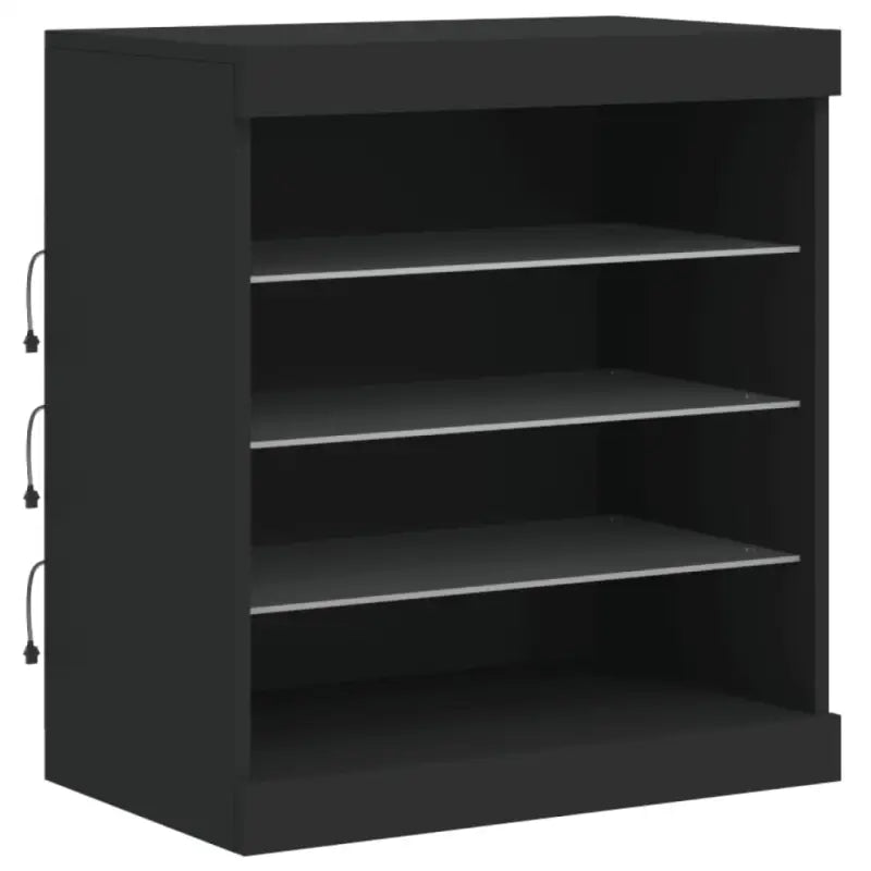 Moderne dressoir met RGB LED-verlichting en duurzaam bewerkt hout - Dressoirs & buffetkasten