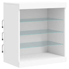 Moderne dressoir met rgb led-verlichting en duurzaam bewerkt hout - Dressoirs & buffetkasten
