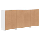 Moderne dressoir met rgb led-verlichting en duurzaam bewerkt hout - Dressoirs & buffetkasten