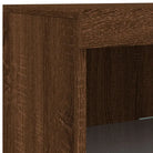 Moderne dressoir met rgb led-verlichting en duurzaam bewerkt hout - Dressoirs & buffetkasten