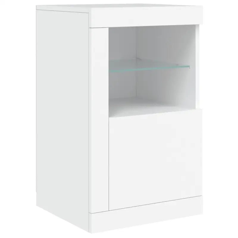 Moderne dressoir met rgb led-verlichting en duurzame bewerkte houtstijl - Dressoirs & buffetkasten