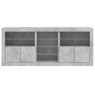 Moderne dressoir met rgb led-verlichting en duurzame bewerkte houtafwerking - Dressoirs & buffetkasten