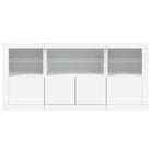Moderne dressoir met rgb led-verlichting en duurzame bewerkte houtstijl - Dressoirs & buffetkasten