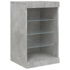 Moderne dressoir met rgb led-verlichting en duurzame bewerkte houtafwerking - Dressoirs & buffetkasten