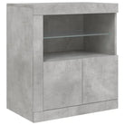 Moderne dressoir met rgb led-verlichting en duurzame bewerkte houtafwerking - Dressoirs & buffetkasten