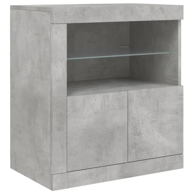 Moderne dressoir met rgb led-verlichting en duurzame bewerkte houtafwerking - Dressoirs & buffetkasten