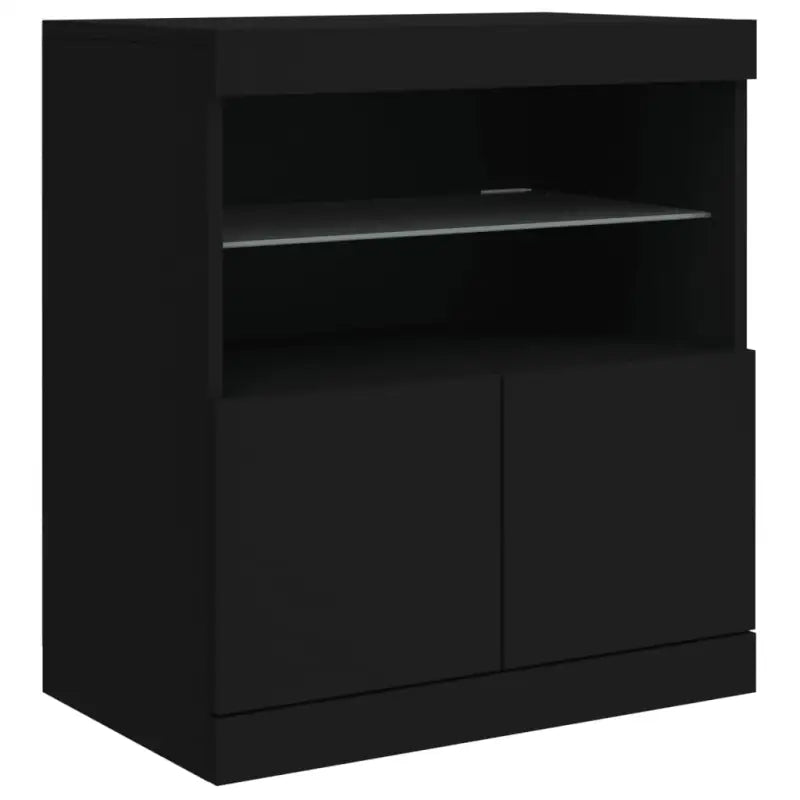 Moderne dressoir met rgb led-verlichting en duurzame bewerkte hout - Dressoirs & buffetkasten